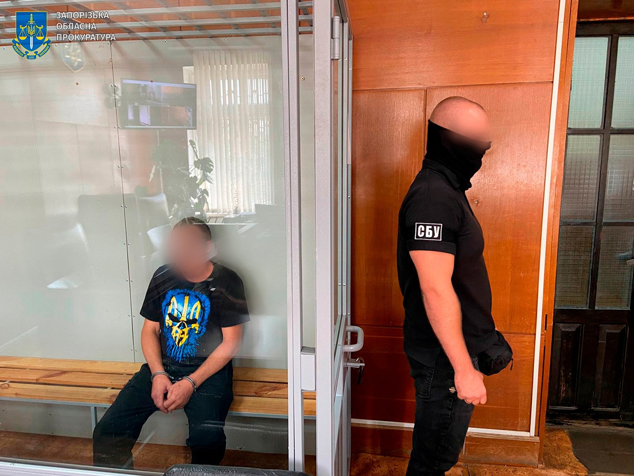 The citizen who "served" in the occupation police of Mikhailivka in Zaporozhye was detained