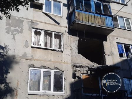 Поранення мешканця Красногорівки на Донеччині внаслідок обстрілу представниками НЗФ РФ – розпочато розслідування (ФОТО)