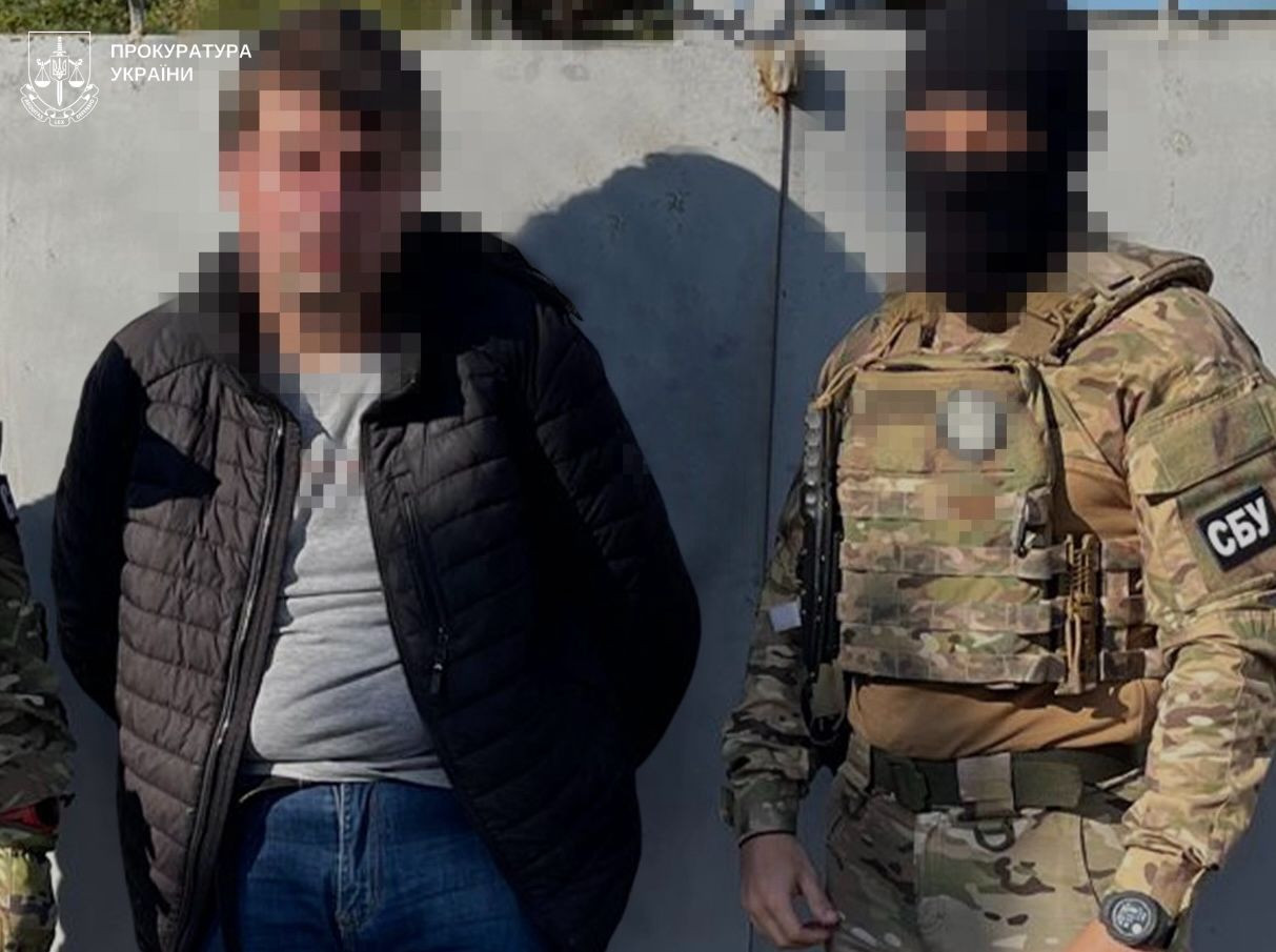 In Kherson region, a man who drained the enemy was detained on the forces of defense