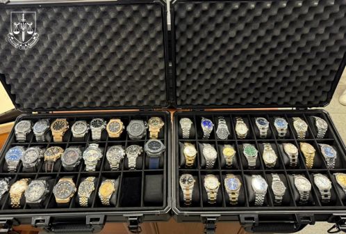 A group of 11 people who were engaged in smuggling of elite watches from Hong Kong, China and UAE