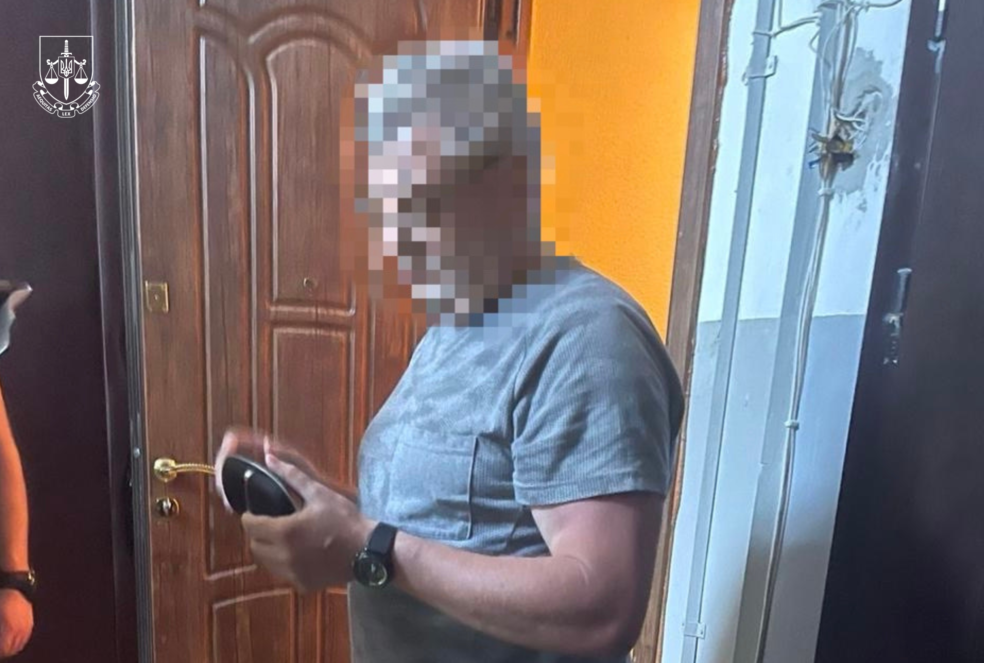 Prosecutors have sent an indictment against an expert security officer who justified the actions of the aggressor state