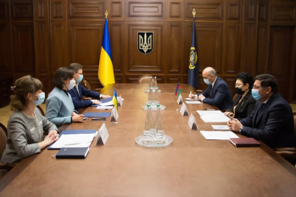 17.11.2020 Генпрокурор Ірина Венедіктова зустрілася Надзвичайним і Повноважним Послом Азербайджанської Республіки в Україні