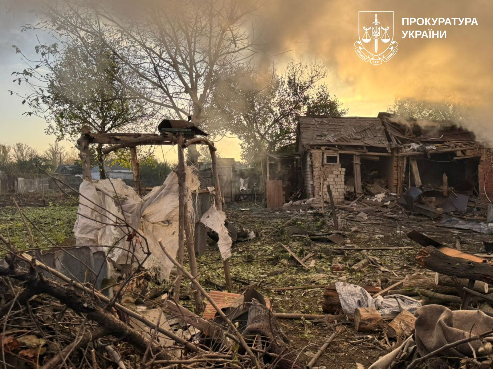 As a result of Russian strikes on Kharkiv Oblast, one person was killed and five others were injured