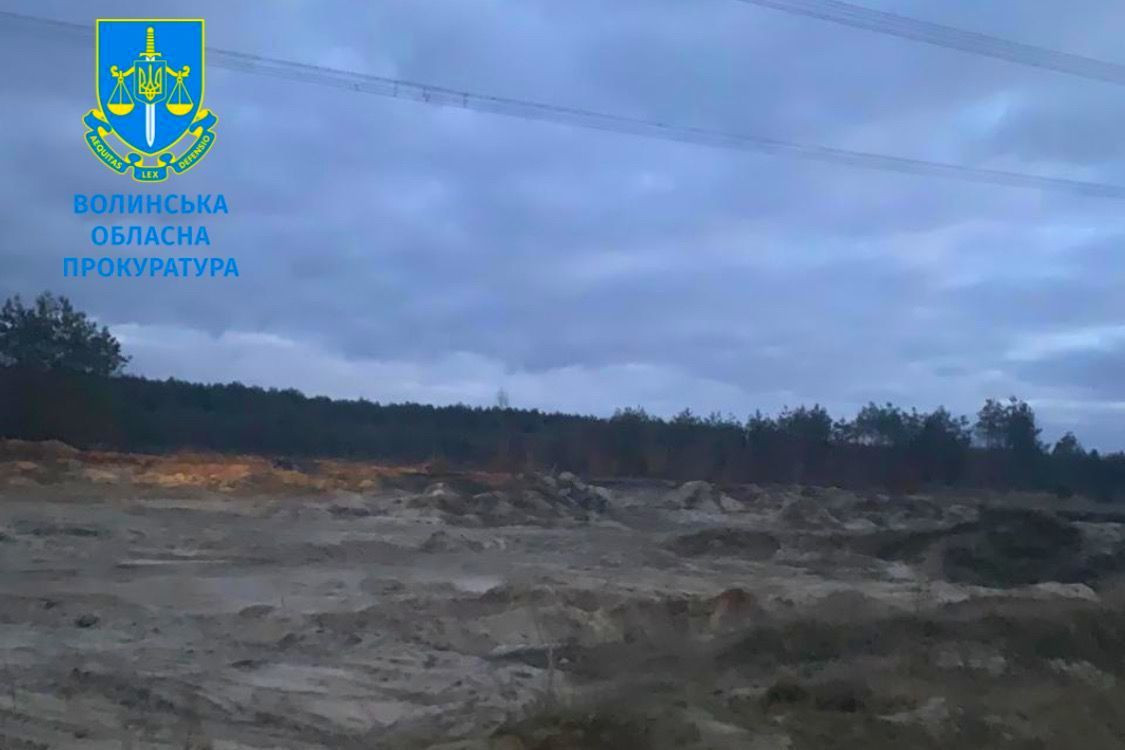Понад 1,2 млн грн збитків через незаконне видобування піску – на Волині судитимуть членів організованої групи