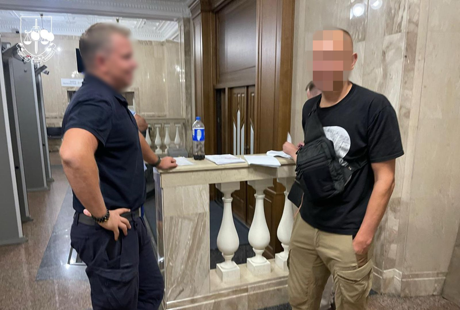 Illegally transported the military across the state border. A group of law enforcement officers, military personnel and civilian