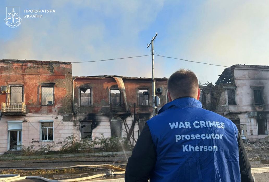As a result of Russian shelling in the Kherson region, seven people were injured - law enforcement officers are recording the consequences