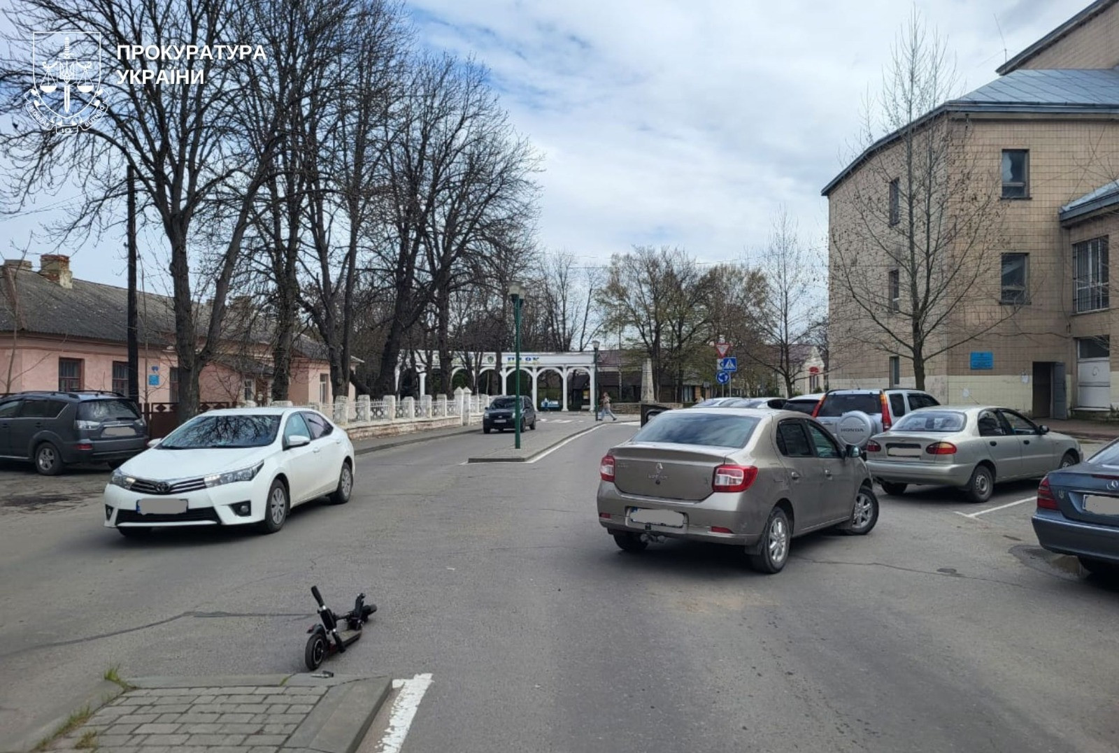 In Vinnytsia, a lawyer was notified of suspicion of a traffic accident in which a 10-year-old child was injured