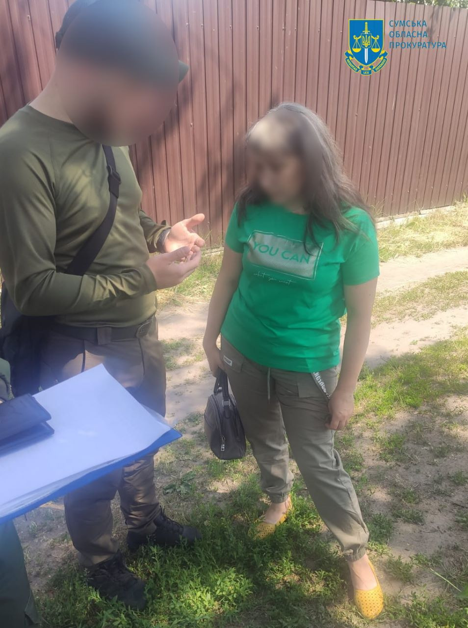 Передавала представнику рф інформацію про місця дислокації військових формувань на Сумщині – викрито прихильницю окупантів