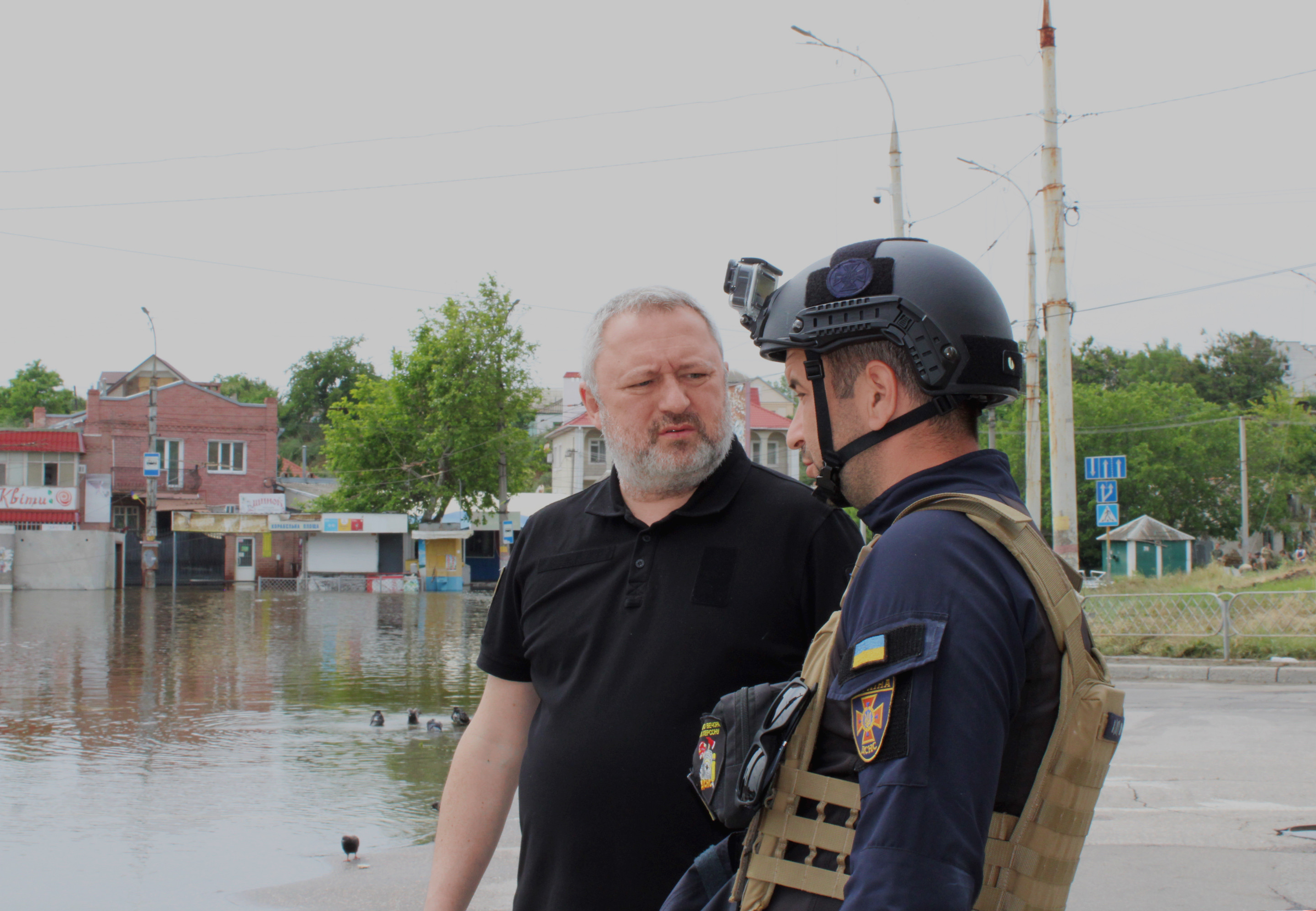 Генпрокурор Андрій Костін з представниками МКС відвідали Херсонщину