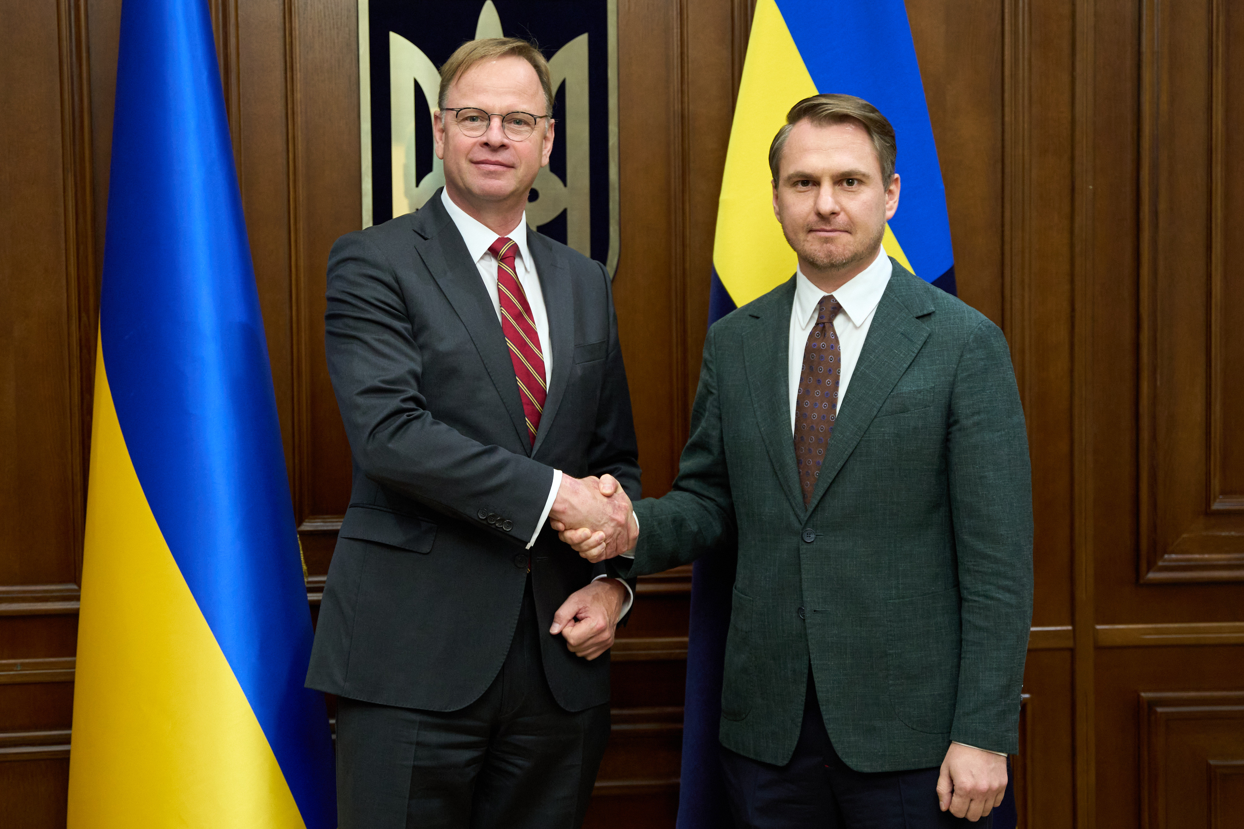 Ruslan Kravchenko discussed the cooperation of Ukraine and the Netherlands with Alle Dorhout within the framework