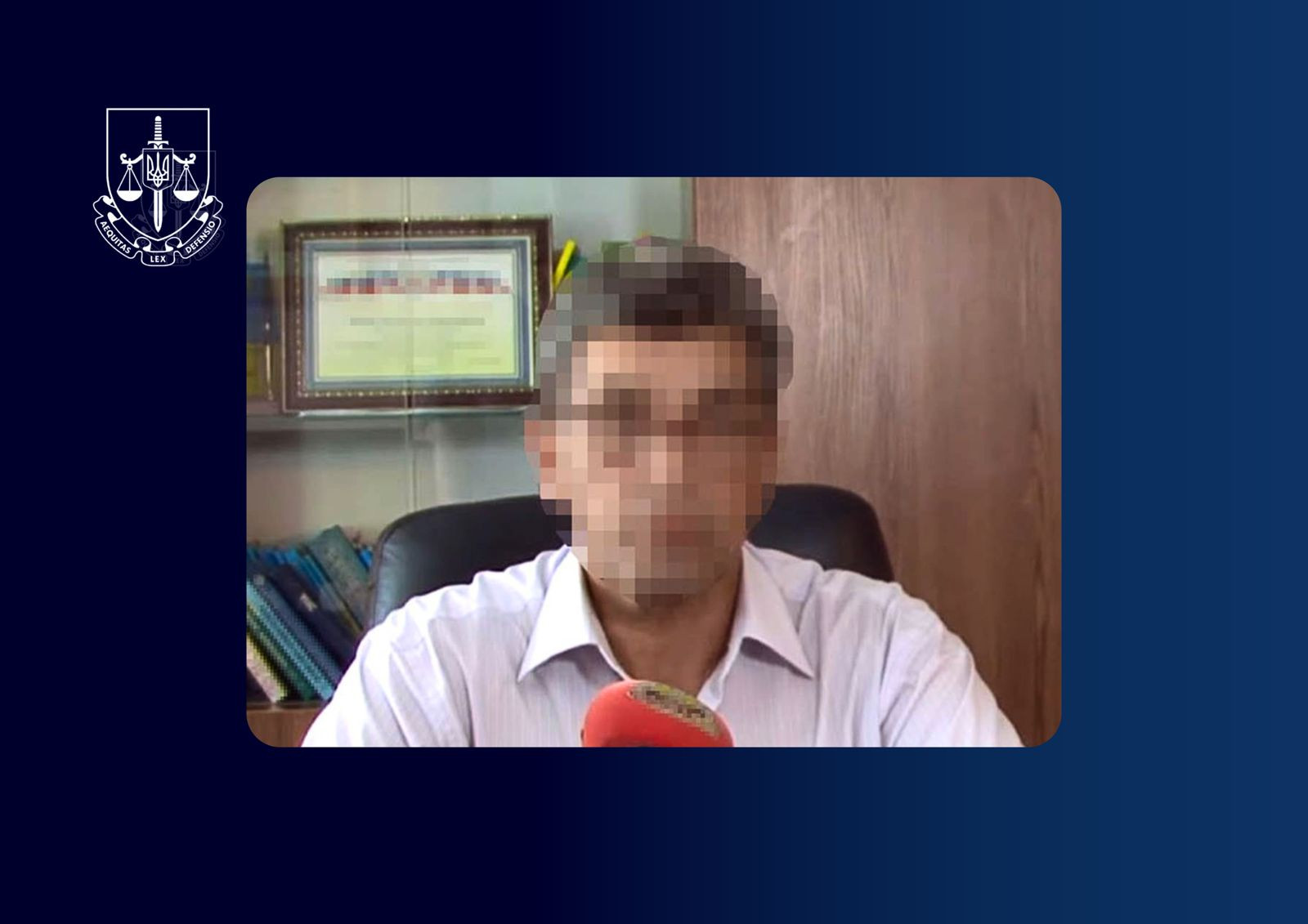 He was sentenced to 15 years in prison by a judge who works for the occupiers of Donetsk region