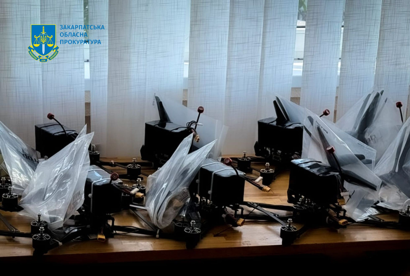 Transcarpathian prosecutors handed over a party of drones for the 128th Separate Mountain Assault Brigade