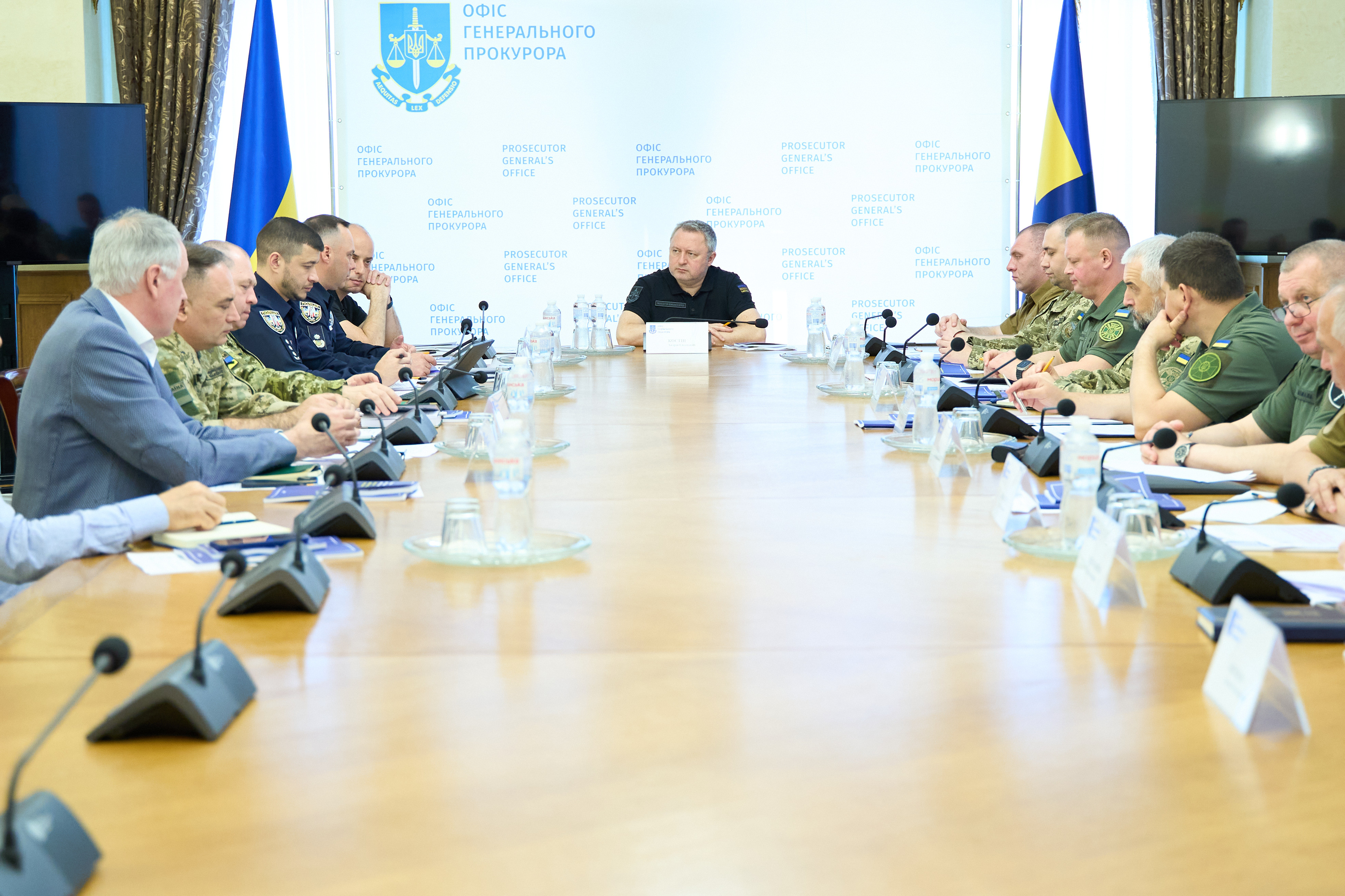 Андрій Костін провів засідання міжвідомчої робочої групи щодо координації розслідування воєнних злочинів