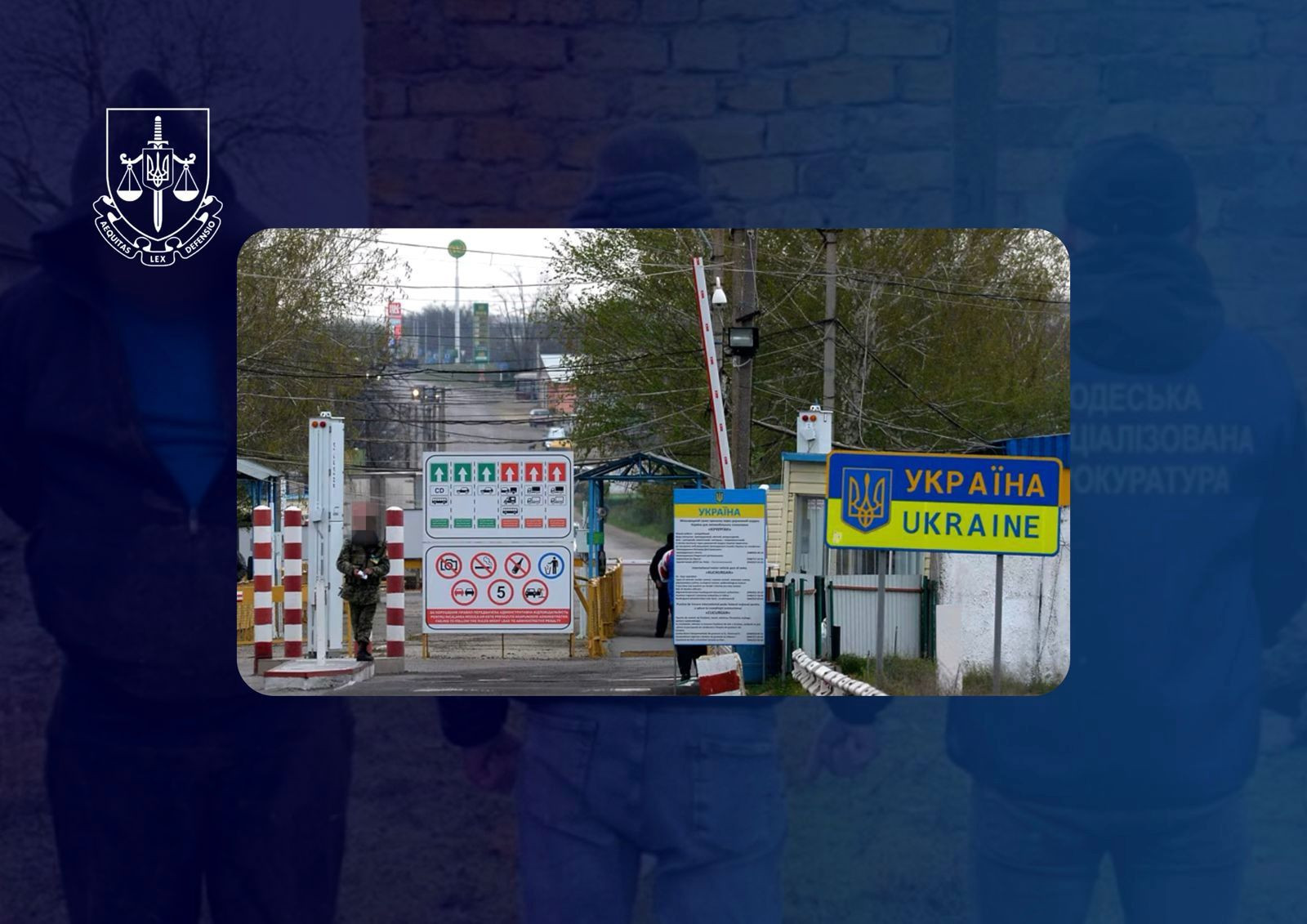 Suspicion was reported to the border guard who transported the men to the "PMR"