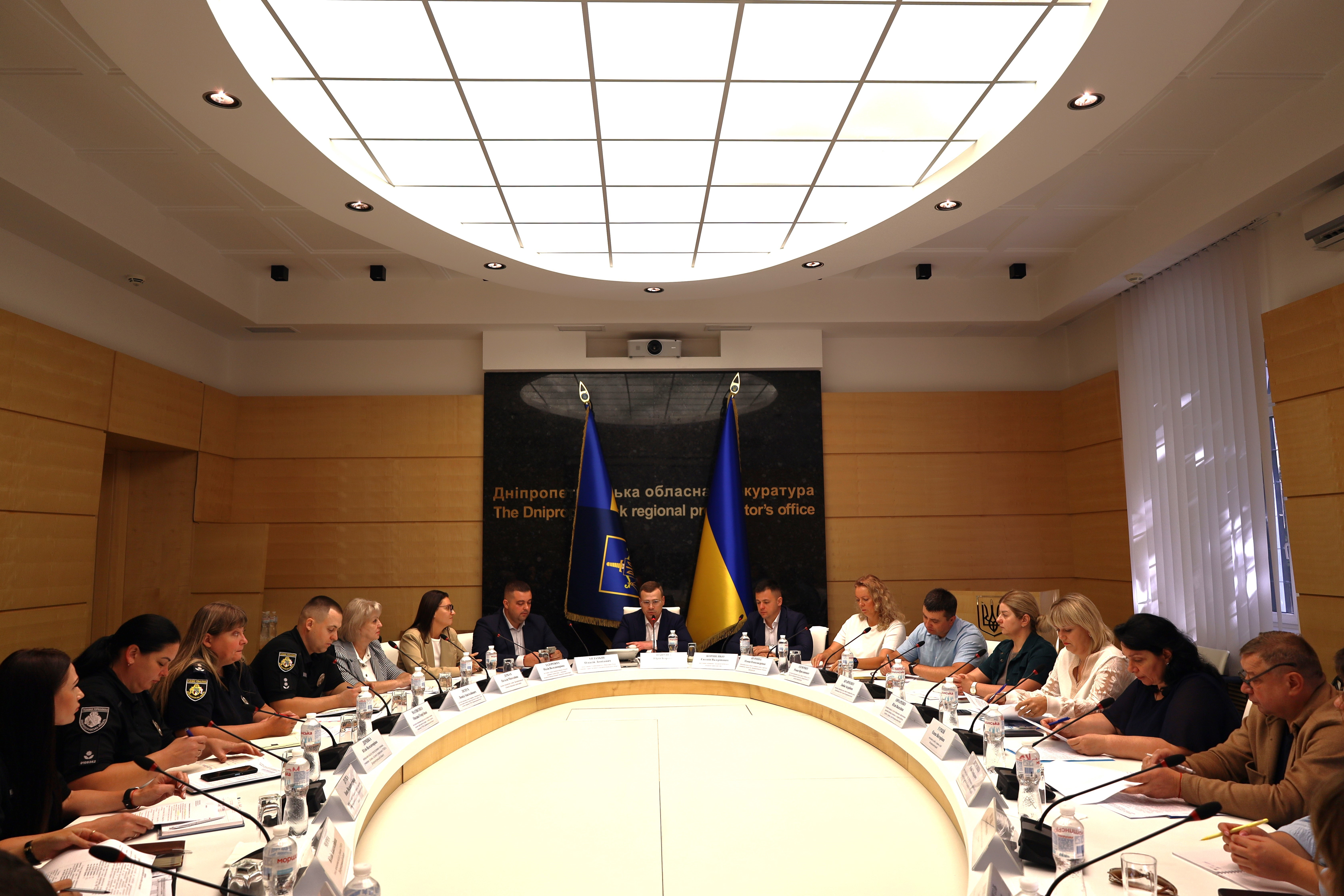 In the Dnipropetrovsk Regional Prosecutor's Office, an interagency working group on the protection of children's rights and domestic violence was held