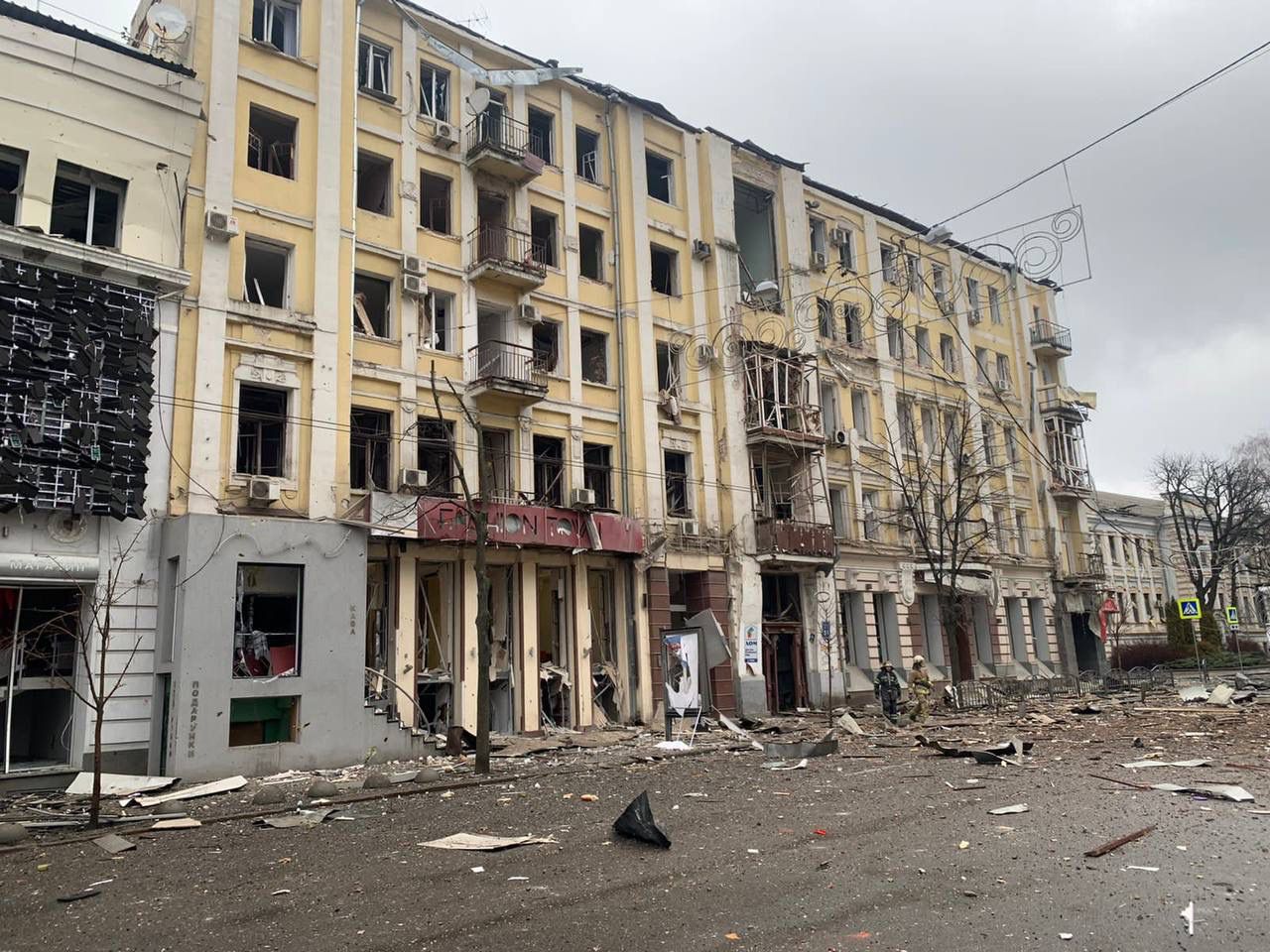 Обстріл будинків на одній з центральних вулиць Харкова - розпочато провадження