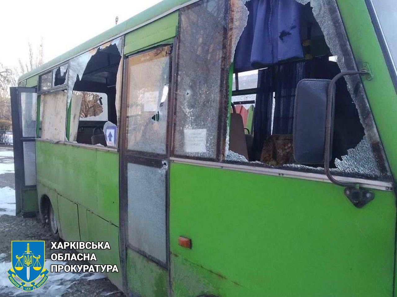 Обстріл російськими військовими автобуса під час евакуації мирного населення з Ізюму - розпочато кримінальне провадження