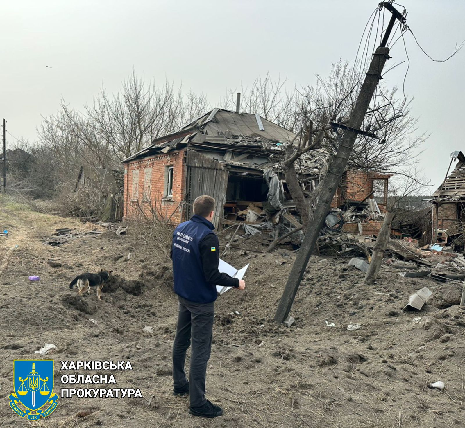 За фактом ворожого обстрілу села на Харківщині розпочато провадження