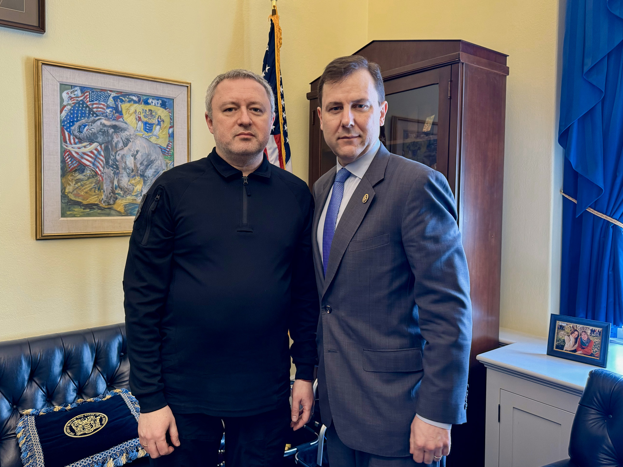 Андрій Костін зустрівся з конгресменом Томом Кіном
