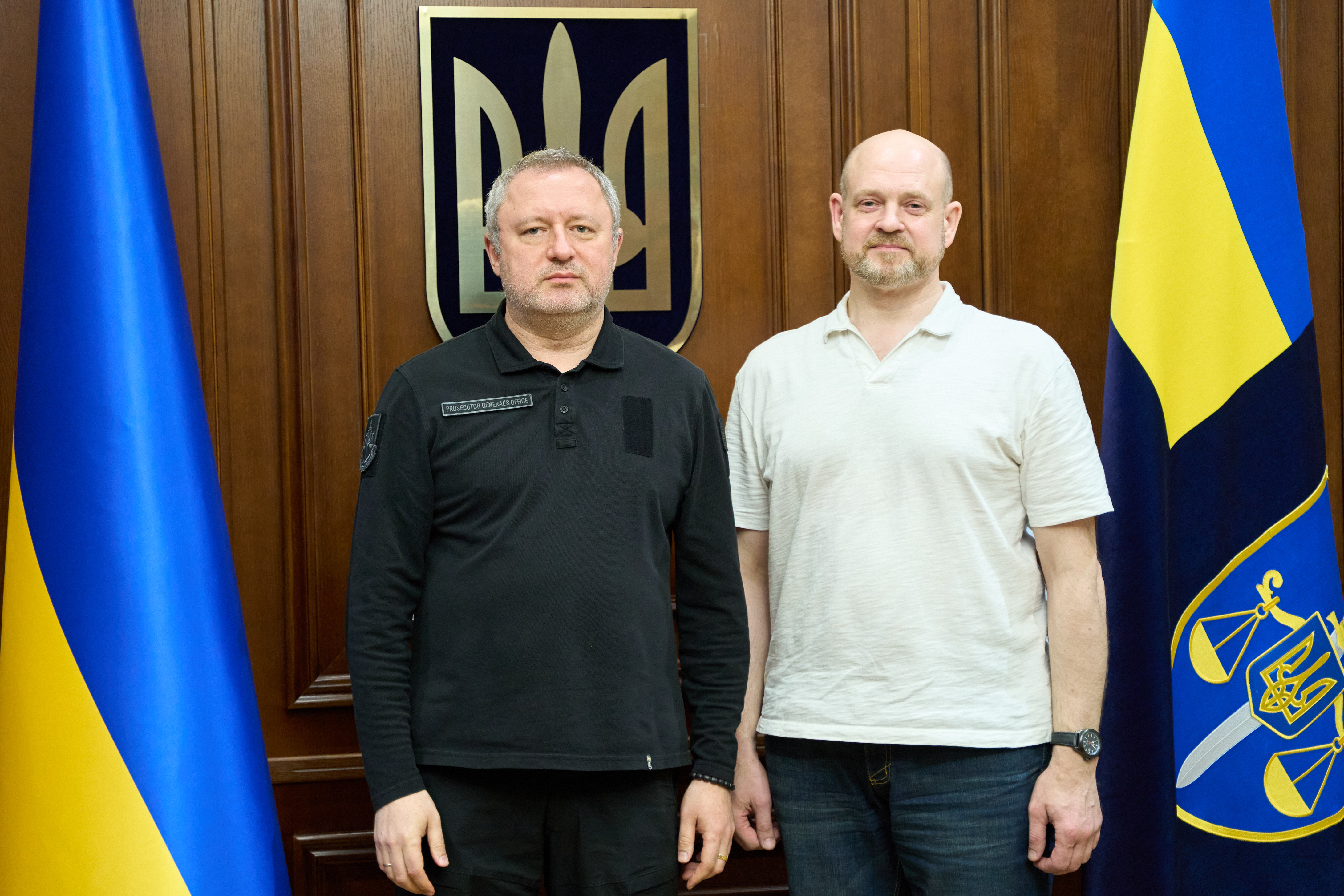 Генпрокурор зустрівся із заступником Генпрокурора Литовської Республіки та керівником JIT Гінтасом Іванаускасом