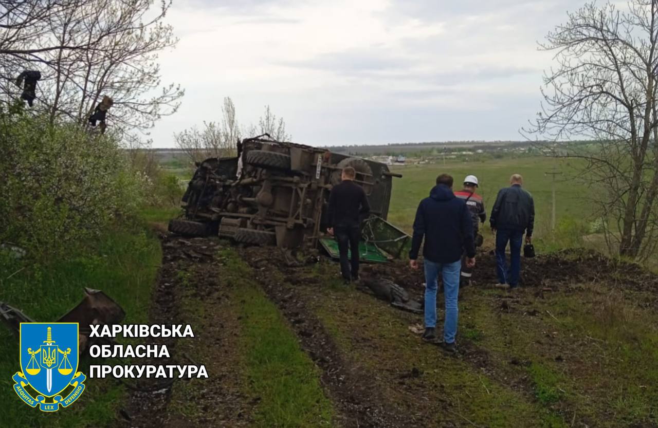 На Харківщині внаслідок підриву на ворожій міні постраждали працівники енергопідприємства