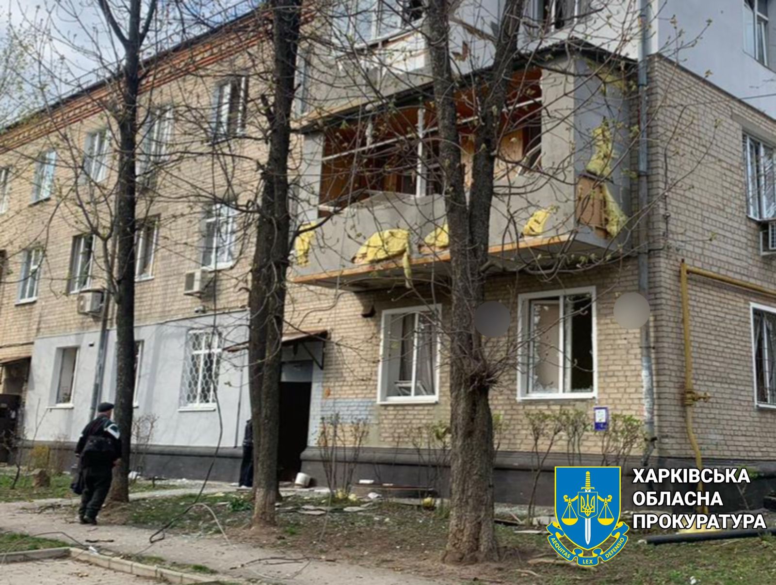 Внаслідок ворожих ударів по Харкову та області одна людина загинула, сім постраждали, серед них 10-річна дівчинка – розпочато провадження