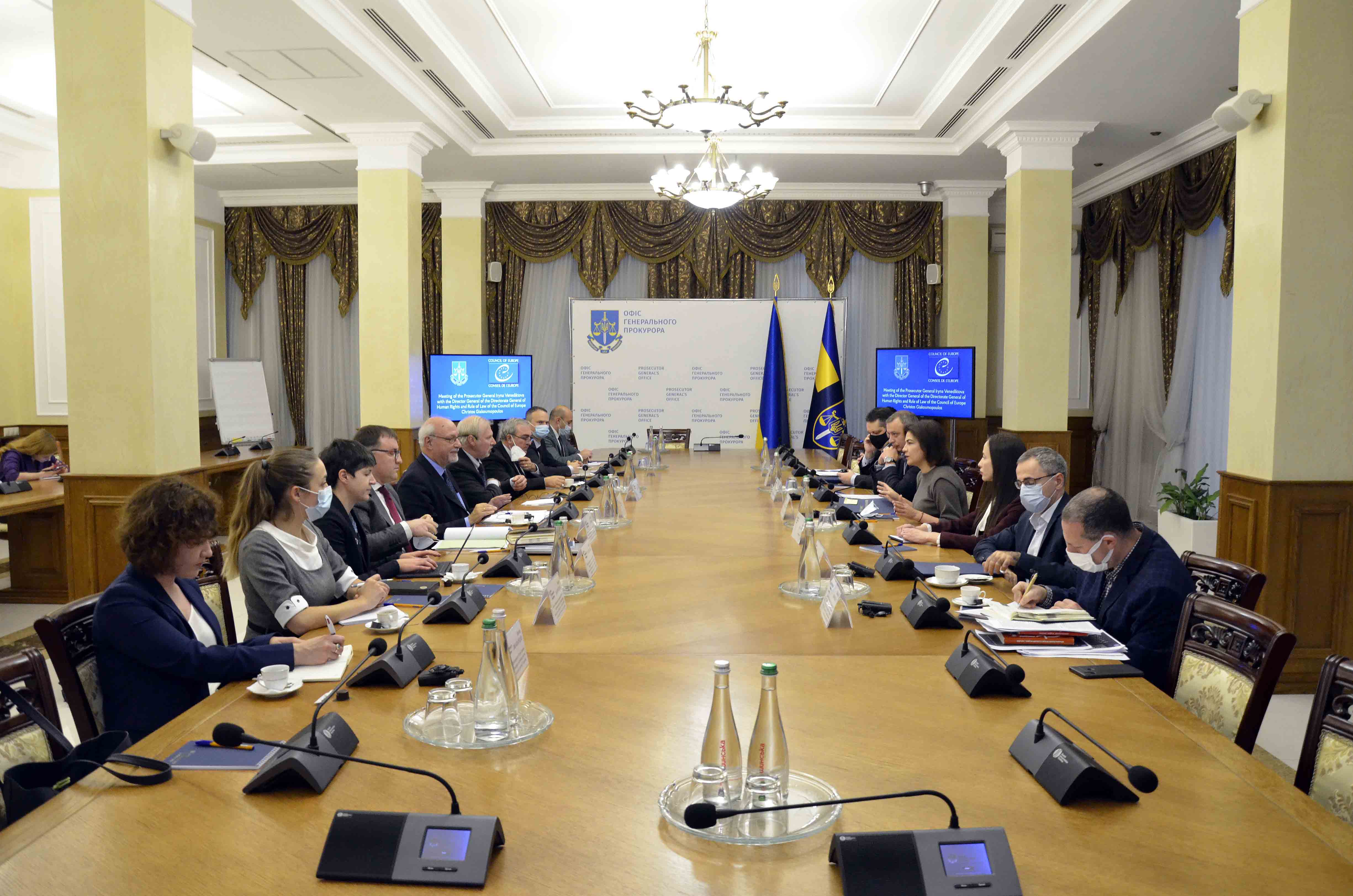 Ірина Венедіктова обговорила з делегацією Ради Європи виконання українською стороною рішень ЄСПЛ (ФОТО)
