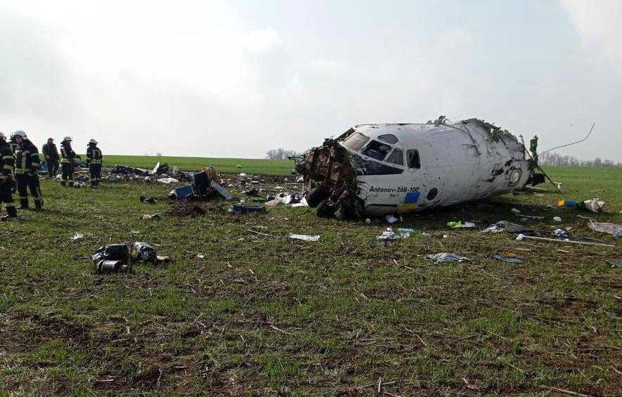 Падіння літака Ан-26 на Запоріжжі - розпочато кримінальне провадження