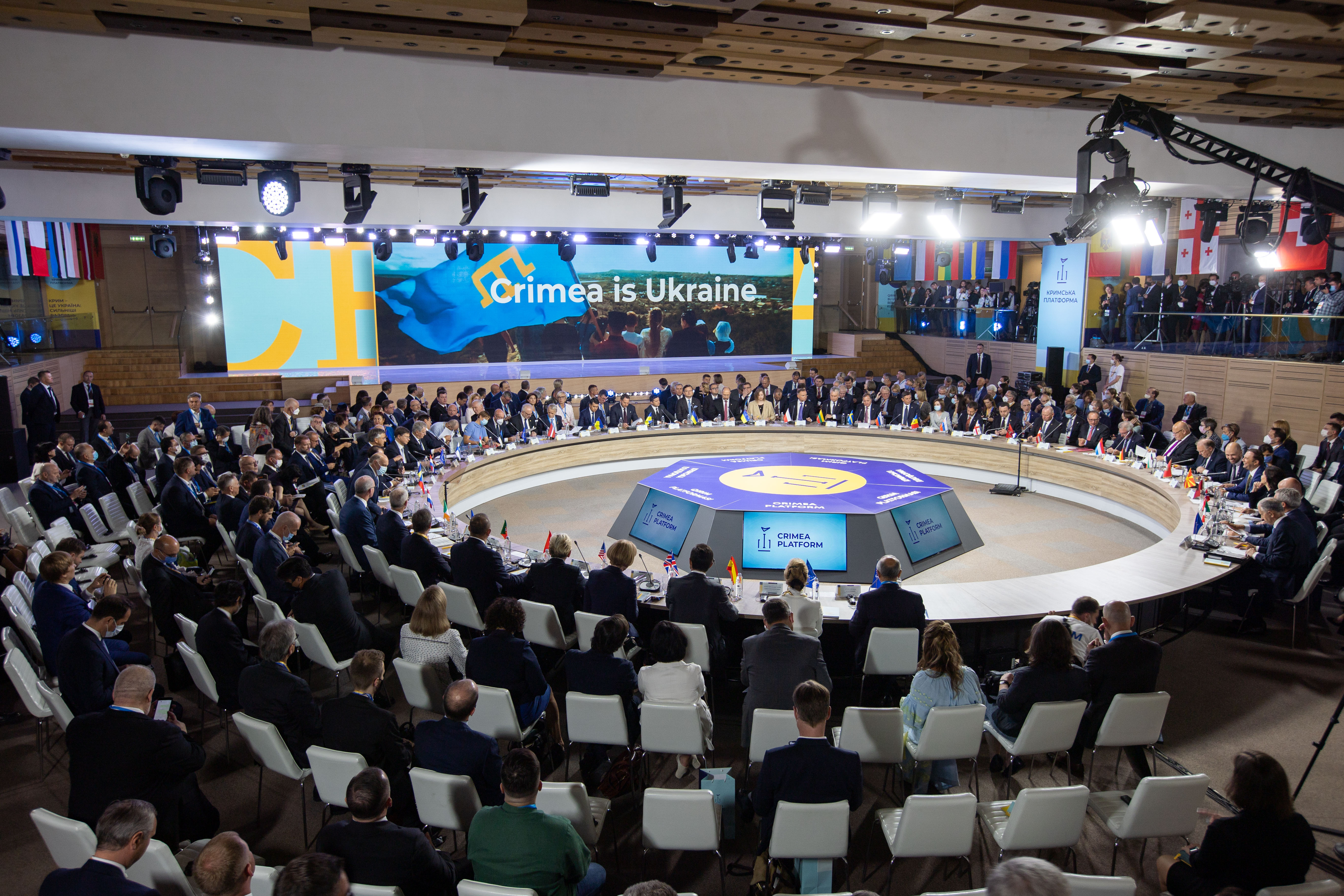 Генпрокурор на саміті Кримської платформи: «Ми робимо все для справедливої сатисфакції за злочини РФ у Криму» (ФОТО)