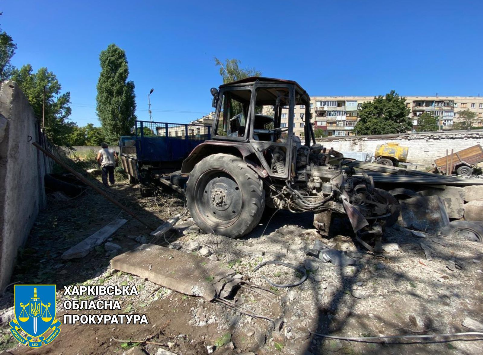 Російська армія вчергове обстріляла Купʼянщину, поранено мирну мешканку – розпочато провадження