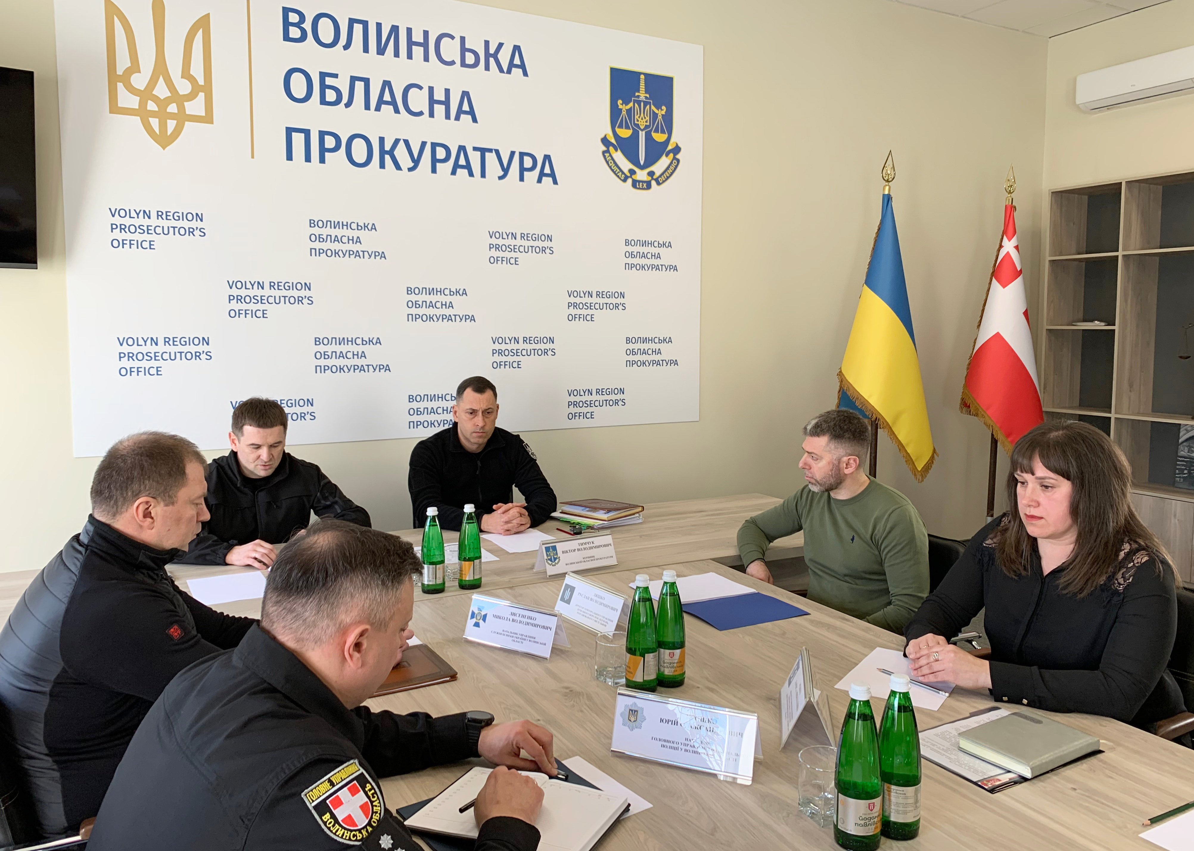 Заступник Генпрокурора Антон Войтенко провів нараду з правоохоронцями на Волині